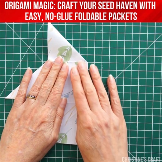 2.7K views · 49 reactions | No glue, no problem! Dive into the world of quick origami seed packets and kickstart your gardening adventure.  #OrigamiGarden #DIYSeedPackets | Houseplants Journal | Facebook
