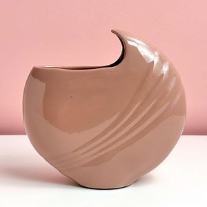 Asymmetrical Art Deco Vase by United Pottery - Etsy Canada
