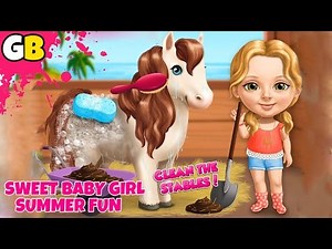 Sweet Baby Girl Summer Fun Videos games for Kids - Girls - Baby Android/iOS by Tutotoons