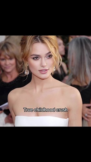 Keira Knightley as Elizabeth Swann: A Childhood Crush