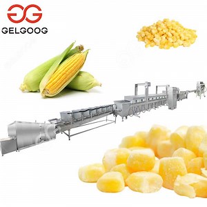 [Hot Item] Frozen Maize Corn Production Line Sweet Corn IQF Freezer Frozen Maize Corn Production Line