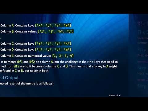 Merging DataFrames with Split Keys in Python's Pandas
