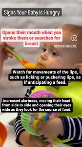 How to know when your baby is hungry Rooting Reflex: This is an...