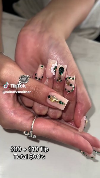 Work A 3 Client Nail Day W/ Me Prices 🤍🫶🏽✨ #nailtech #houstonnailtech #houstonnails #fyp #explore #nailsoftiktok #acrylicnail #acrylictoes #pedicures #houstontx