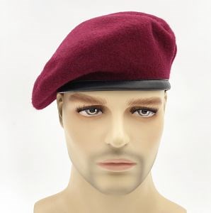 [Hot Item] Premium Wool Beret, Custom Logo Men's Beret Cap