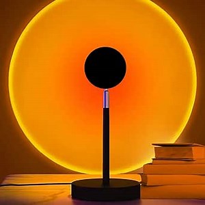 Sunset Lamp - 10 Colors Sunset Projection Lamp - Sunlight Lamp Night Light Projector Multiple Colors - Room Decor Night Light for Christmas Decorations Photography/Party/Bedroom/Home Decor