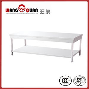 [Hot Item] Customized Kitchen Stainless Steel Folding Work Table with Drawers