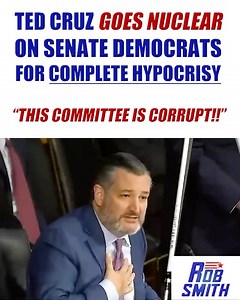 47K views · 2.6K reactions | Ted Cruz goes nuclear on Senate Democrats for complete hypocrisy | Rob Smith | Facebook