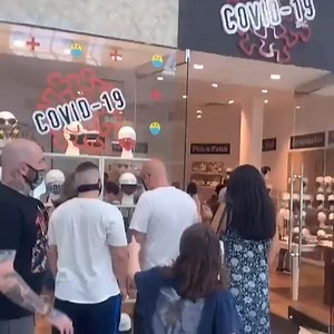 Someone ACTUALLY opened a COVID-19 merchandise shop... 🤔 | The Viral Group