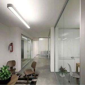 [Hot Item] Diseño Moderno 12mm Paredes de División Prefabricadas Modulares para Oficinas, Paredes Interiores y Exteriores con Puerta de Casement