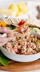 Comment ‘RECIPE’ to have this French Salmon Dip recipe sent to your DMs 🧈 Made with @tasteeuropebutteroffrance, this luxurious appetizer is as elegant as it is delicious (ad) Dip into rich & delicious salmon dip by @shaunson_explains – made with French butter to yield a high-quality recipe that is perfect for hosting. Check out tasteeurope.com to purchase French butter. INGREDIENTS: European butter (82% fat) Sockeye salmon Shallot Olive oil Mayonnaise Meyer lemon Fresh dill Italian parsley Blac