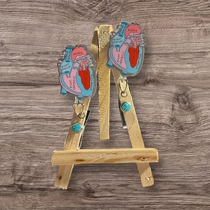 Bobine d'insigne d'anatomie du coeur - Etsy France