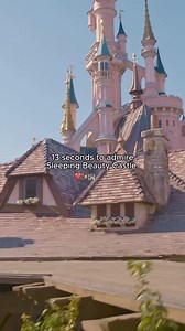This view of Sleeping Beauty Castle!  #DisneylandParis #DisneyParks #SleepingBeautyCastle Disneyland Paris | Think Strawberries | Facebook
