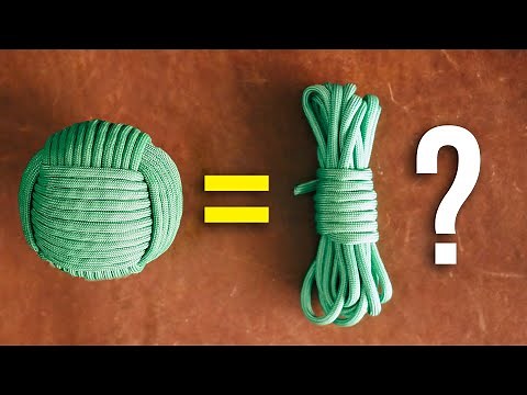 How Much Paracord Do I Need For A Monkey's Fist? [EXPERIMENT]