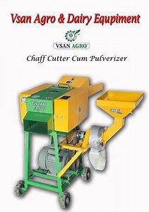 Chaff Cutter & Cattle feed machines - Vsan Agro Chaff Cutter Cum Pulverizer With 3hp Motor Capacity Manufacturer from Chennai