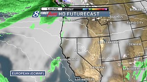 1K views · 27 reactions | Uncertainty on changes next week... Wetter Scenario: The European weather model brings the storm system inland much sooner, by Tuesday evening. It then moves the trough across our region through early Thursday. In this case, the Sierra would see significant snow, with travel impacts Tuesday night through Thursday. Valleys would get a better shot at gusty wind and rain. | KOLO Chief Meteorologist Jeff Thompson | Facebook