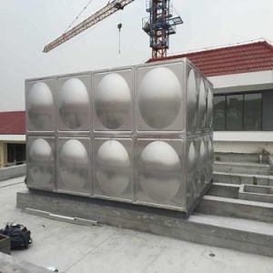 [Hot Item] Stainless Steel Rectangular Panel Water Tank