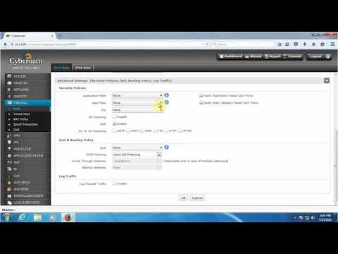 How to Block all exe files form being downloaded through web category in cyberoam