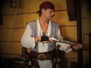 Black Powder Pirate Flintlock Pistol