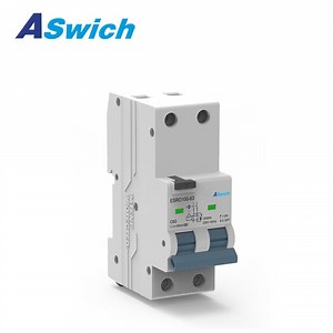 [Hot Item] 6-40A AC Distribution System 1p N Breaking Capacity 6ka/10ka DIN Rail Mounting RCBO