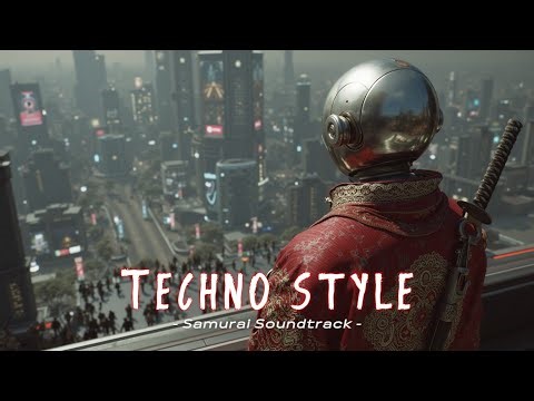 Dark Techno Samurai Music ~ Immersive Cyberpunk Energy for Concentration