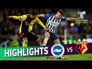 Brighton vs. Watford: 1-1 Goals & Highlights | Premier League | Telemundo Deportes