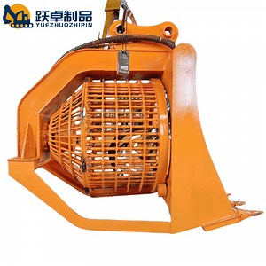 [Hot Item] Excavator 360 Deqree Rotating Skeleton Bucket Screen Bucket for Excavator