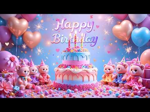 Ultimate Happy Birthday Music: Cute Teddy Bear Fun Dance Party & Modern Celebration Vibes 🎂🎈🧸🔥