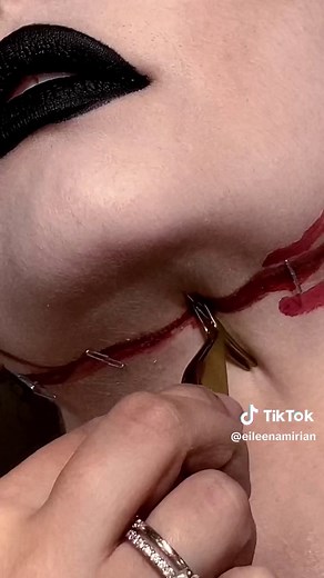 Bride of Frankenstein 🧟‍♂️👰🏻‍♀️ Halloween makeup . . Product breakdown: - @Dior Forever Skin Correct in 00 - @Pat McGrath Labs Perma Gel Lin Deep Dive - @NYX Professional Makeup Epic Ink Eyeliner - @Benefit Cosmetics Fan Fest Mascara - @GXVE by Gwen Stefani contour palette - @e.l.f. Cosmetics orange color corrector - @kissproducts Luxtensions Royal Silk lashes in 79848 - @maccosmetics Caviar Black Liquid lipstick #machalloween - @urban decay 24/7 Gel eyeliner in Perversion . . #halloween #mac