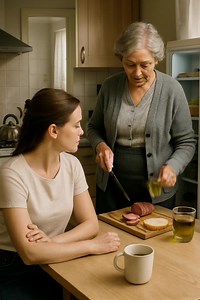 „Řekněte mi, Heleno Šimonová, vážně očekáváte, že je mou povinností vašeho syna takhle hýčkat a že moje rodina má bez námitek plnit každé jeho přání?“ — řekla Nikola klidným, přesto ostře znějícím hlasem 🧒🙅‍♀️ Nikola Moravecová se právě vrátila z práce. Sotva si v ložnici přehodila jiné oblečení, z kuchyně k ní doputovalo známé syčení – rychlovarná konvice právě začala vřít. O chvilku později se ozvalo bouchání dveří lednice a Nikola okamžitě poznala, že Helena Šimonová je zase u nich doma, a 