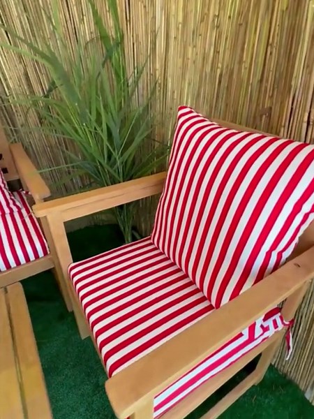 Custom Bench Cushions for Outdoor Furniture, Waterproof Bench Pad, 75D Thicken Sponge Long Bench Seat Cushions, Swing Porch Patio Garden Cushions（Custom Color, Size, Piping, Fixing）