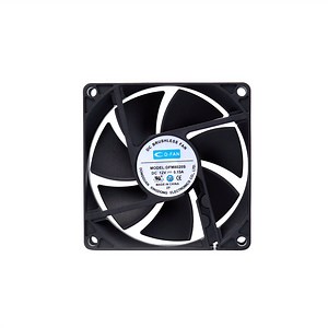[Hot Item] 80mm Mini Radiator 5V 12V Axial Flow Fan Cooler DC Brushless Fan 80X80X20