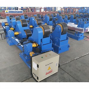 [Hot Item] Zhouxiang 5t-500t Tube Turning Welding Rolls 3t Welding Pipe Roller Rotator