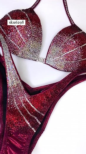 Introducing our Red Gradient Figure Competition Suit, handcrafted to perfection for all dazzling wellness & bodybuilding competitions ✨. This custom crystal bikini showcases exquisite craftsmanship and attention to detail, guaranteed to make you shine on stage and impress the judges 🌟. #customcrystalbikini #figurecompetition #figure #fitfam#fitspo #motivation #figurebikini #bikiniaesthetics #fitnesscomp #figurecompetition #figurepro | Saleyla