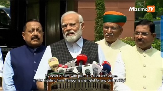 3.2K views · 21 reactions | India's Prime Minister Narendra Modi says the country has been "shamed" by a video showing a mob parading two women naked in strife-torn Manipur state, amid street protests by opposition political parties and social media outrage. | Mizzima - Myanmar News - English Edition | Facebook