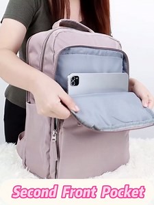 Black School Backpack for Women College Essentials Mochila Casual daypack Backpacks for Girls School Bag Laptop Computer Waterproof Lightweight Backpack with Laptop Compartment