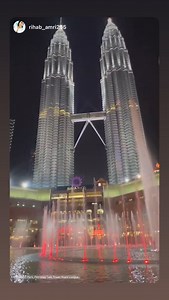 PETRONAS Twin Towers on Reels | Facebook