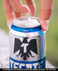 Cada gota es ligera y refrescante. ¡Salud con Tecate Light! | Tecate