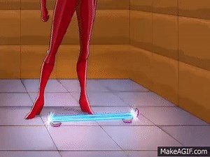 Totally Spies! The Mirror Laser Scene on Make a GIF