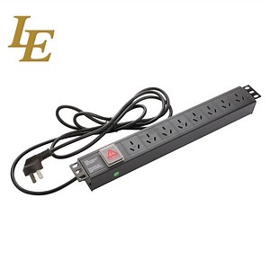 [Hot Item] Le 10 Way PDU Server Rack Mounted Australia Plug Power Distribution Unit