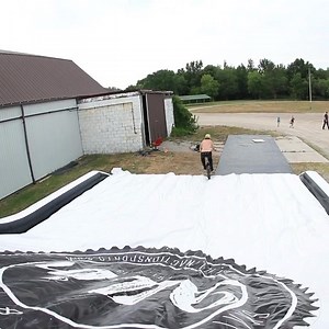 24K views · 860 reactions | Frontflip 180 in, Backflip 180 out! I miss experimenting with these bounce tricks!蘭 | Ryan Williams | Facebook