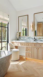 20 reactions | From deep soaking tubs to expansive walk-in showers, primary bathrooms turned into spa-like retreats in 2025—and we’re not mad about it! | Parade of Homes Twin Cities | Facebook