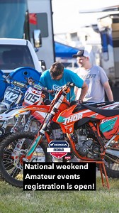 📣 Registration is now OPEN for our National Weekend Amateur Events! Lock in your spot, bring your A-game, and get ready for an unforgettable weekend of racing. 🏁🔥 Sign up today! 💻✅ #redbudmx #motocross #july 📷 LeBig ➡️ https://redbudmx.com/pro-national-mx/ | RedBud Motocross