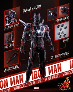 28 reactions | Tony's iconic track suit is transformed into his latest Neon Tech armor! https://side.show/jvlp4 @hottoys #MarvelStudios #IronMan #InfinityWar #Avengers #TonyStark #Figure | Sideshow Collectibles | Facebook