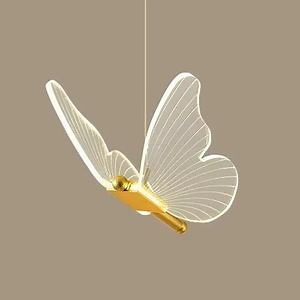 [Hot Item] Modern Luxury LED Butterfly Pendant Hanging Lamp Small Size Modern Design