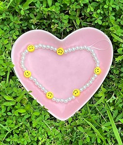 Preppy Smiley Face Phone Charm | Cute Phone Charm - Etsy