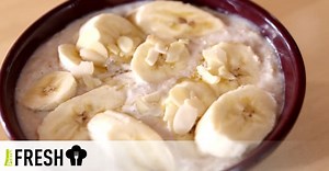 Ovesná kaše s kokosovým mlékem