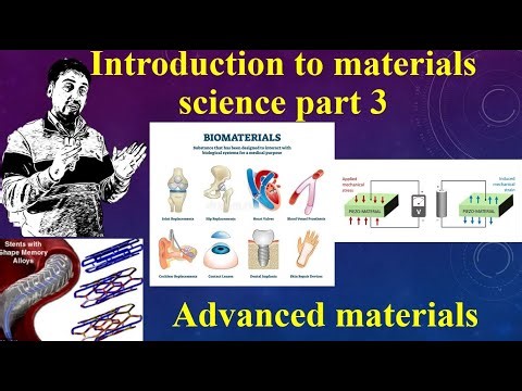 Introduction to materials science part 3 | Advanced materials | Smart materials