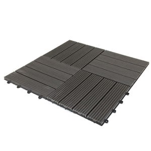 [Hot Item] Anti-Static Slip-Resistant Bammax Cartons Garden Shed Wood Plastic Composite Tile
