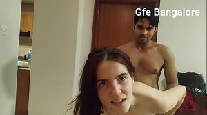 Indian Boyfriend having Sex with His California Girlfriend  bangaloregirlfriendsexperience